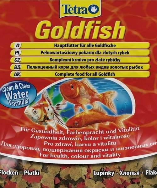 Tetra Goldfish корм в хлопьях для всех видов золотых рыбок 12 г