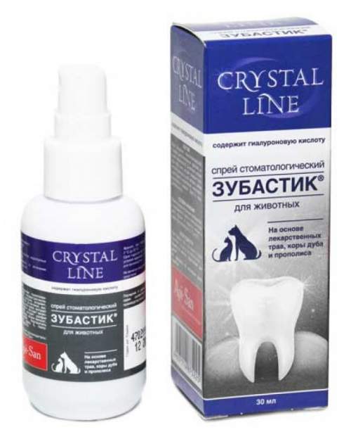 Зубастик спрей стоматологический Crystal Line 30мл
